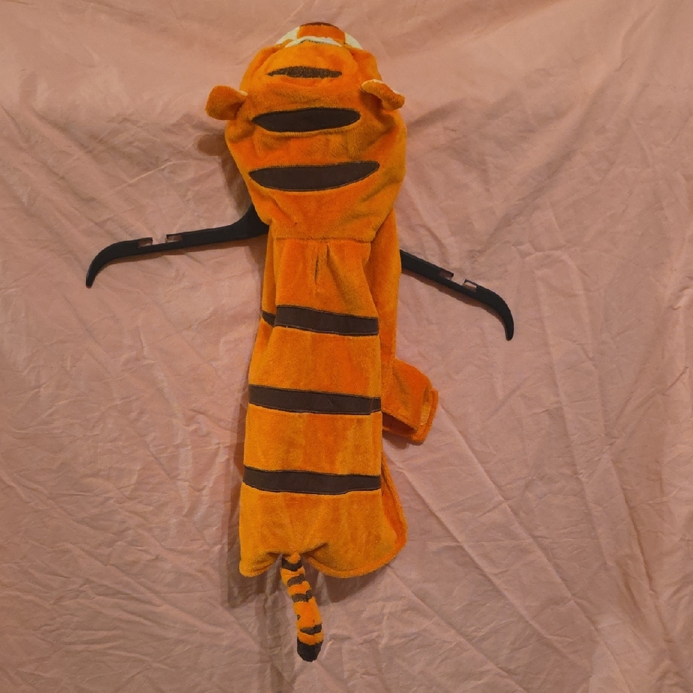🏝️Tiger Costume for Dog - Orange and Black